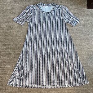 BCBG Striped Shift Dress